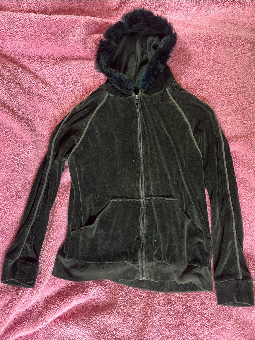 Black Zip Up